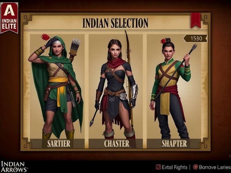 Diverse Characters in Indian Arrows Elite Indian Arrows Elite Character Selection